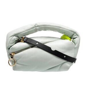 Off-White Padded Pouch Bag Blue-Green